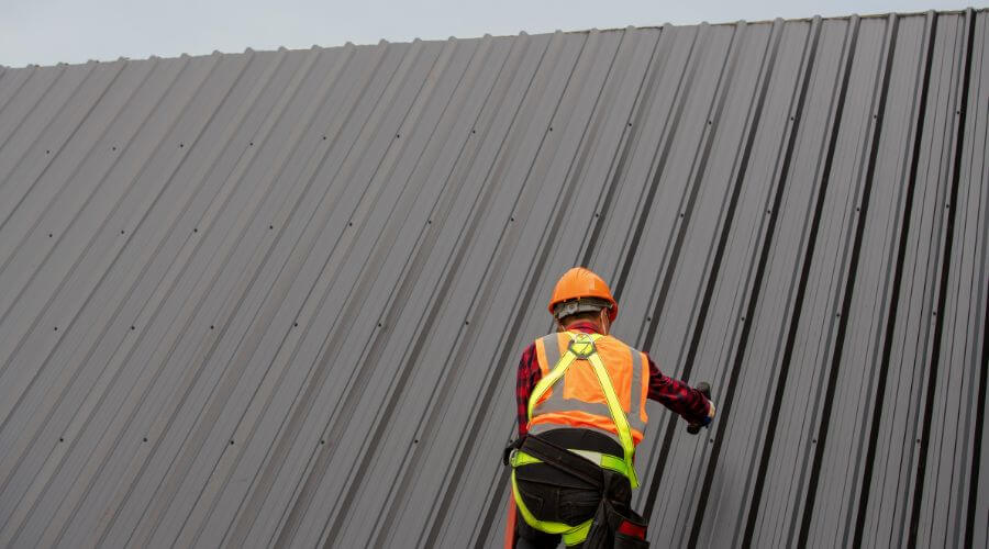 Professional metal roof installation services in Gorham, IL